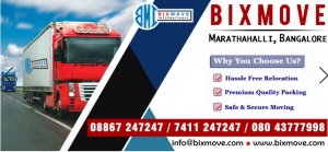 BIXMOVE Packers and Movers  Marathahalli,Bangalore